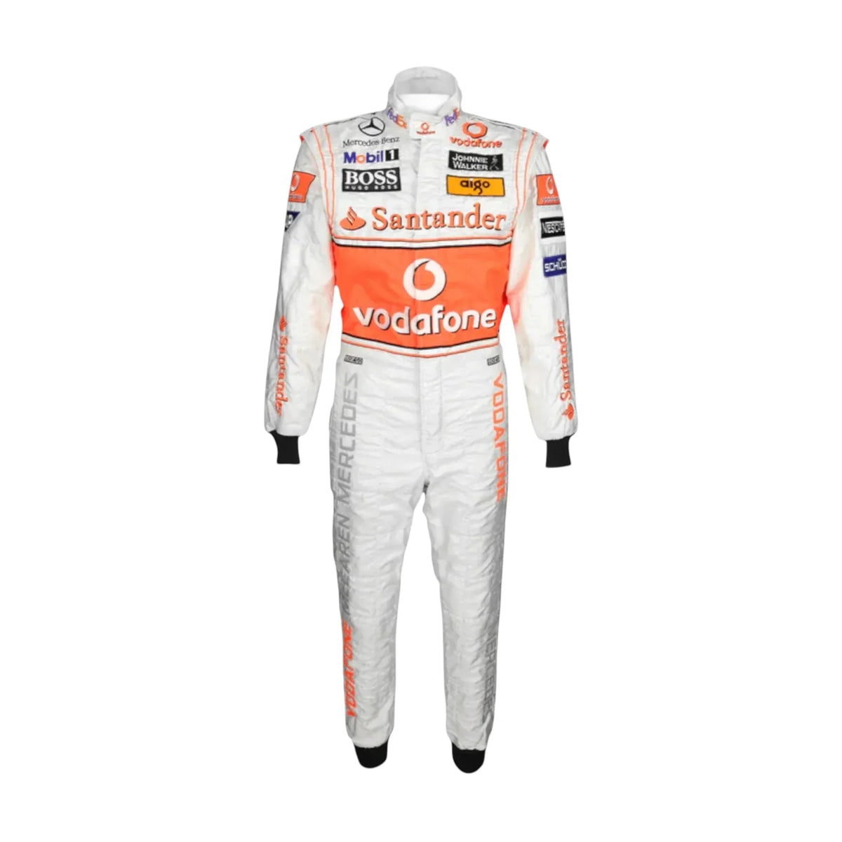Lewis Hamilton 2008 McLaren F1 Embroidered Racing Suit – Motorsport Collectible