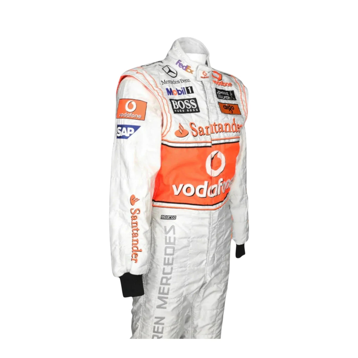 Lewis Hamilton 2008 McLaren F1 Embroidered Racing Suit – Motorsport Collectible