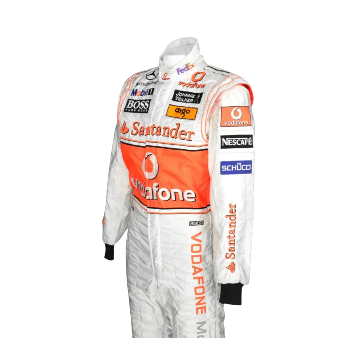 Lewis Hamilton 2008 McLaren F1 Embroidered Racing Suit – Motorsport Collectible