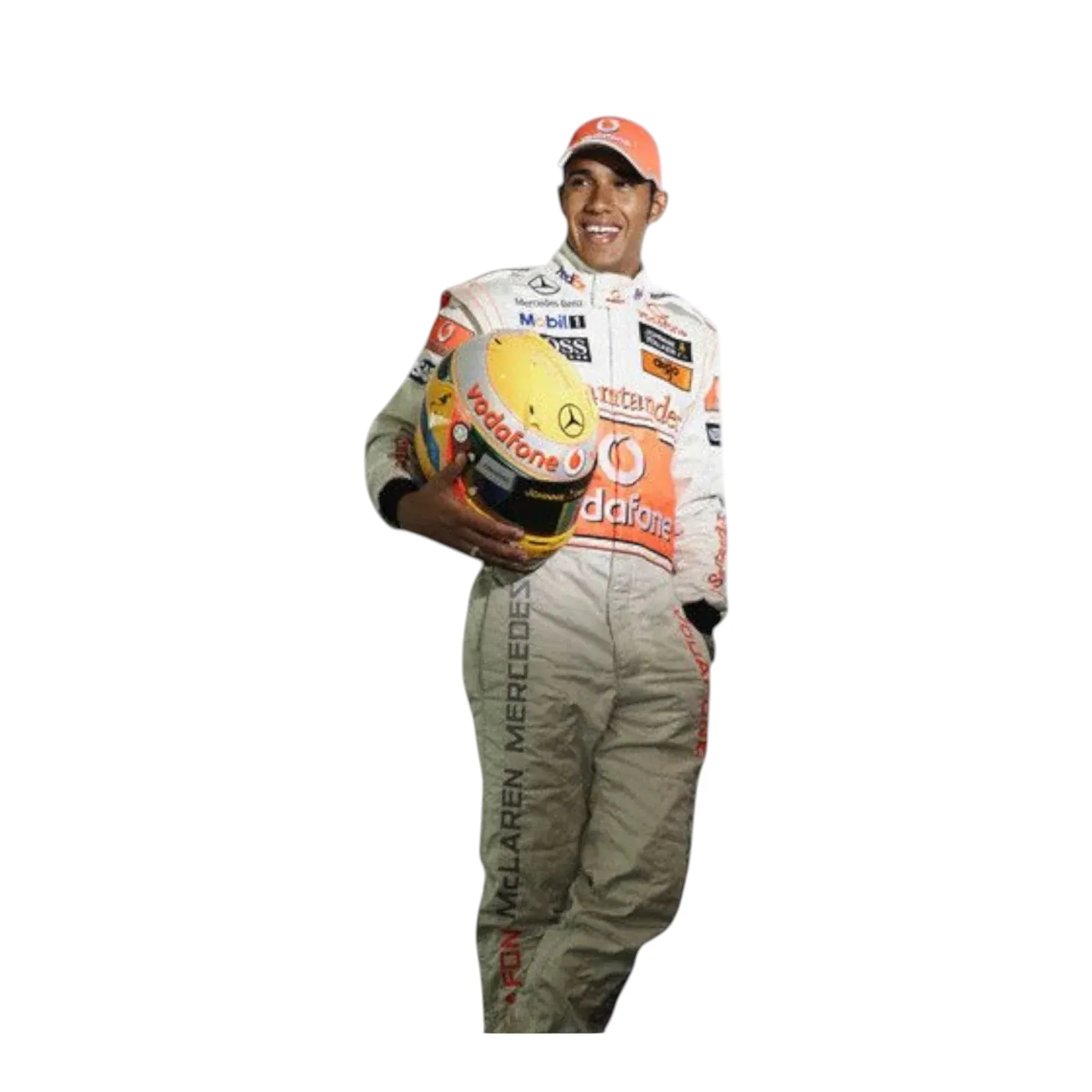 Lewis Hamilton 2008 McLaren F1 Embroidered Racing Suit – Motorsport Collectible