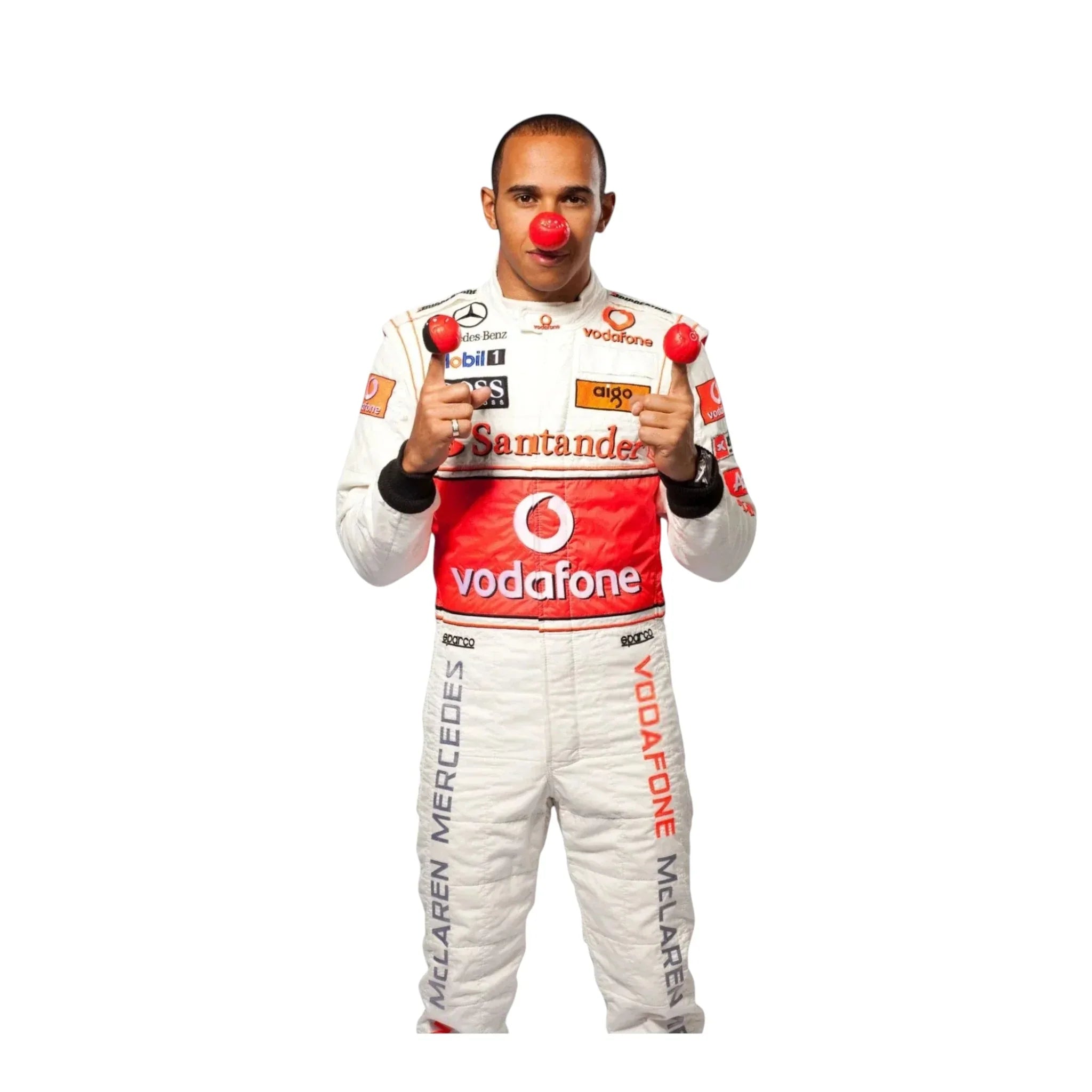 Lewis Hamilton 2008 McLaren F1 Embroidered Racing Suit – Motorsport Collectible