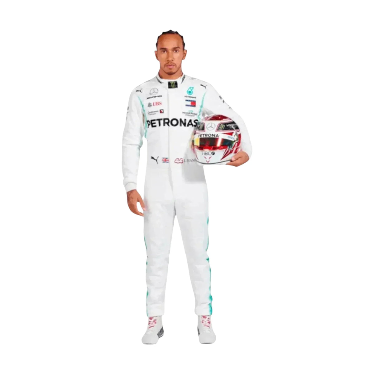 Lewis Hamilton 2019 Team Petronas Mercedes Formula 1 Race Suit