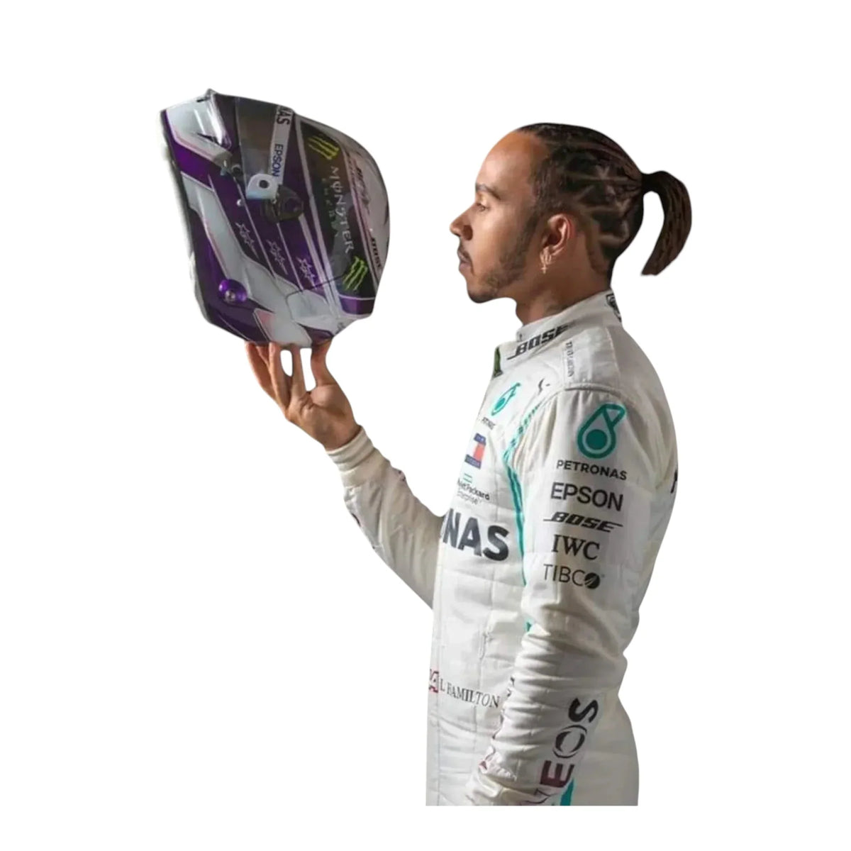 Lewis Hamilton 2019 Team Petronas Mercedes Formula 1 Race Suit
