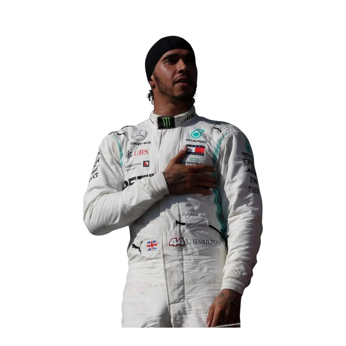 Lewis Hamilton 2019 Team Petronas Mercedes Formula 1 Race Suit