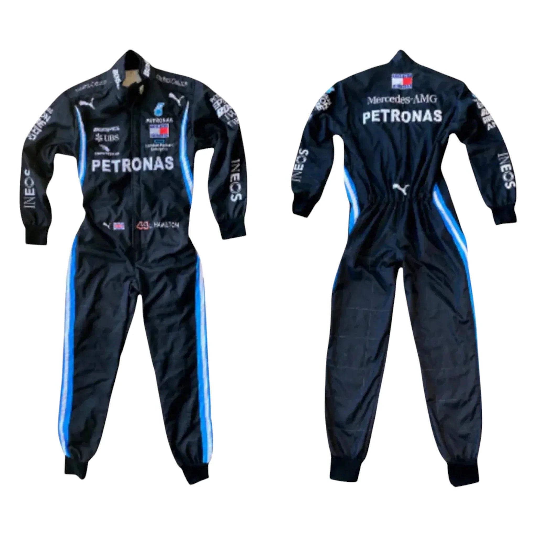 Lewis Hamilton 2020 Mercedes-AMG Petronas F1 Embroidery Race Suit