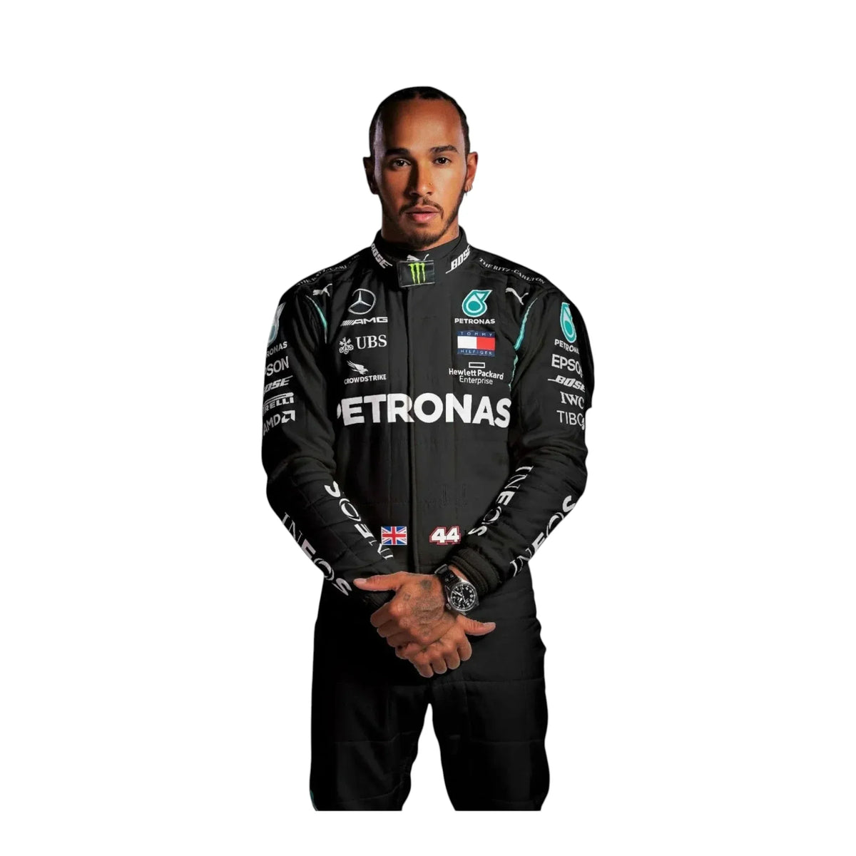 Lewis Hamilton 2021 F1 Mercedes-Benz AMG Race Suit