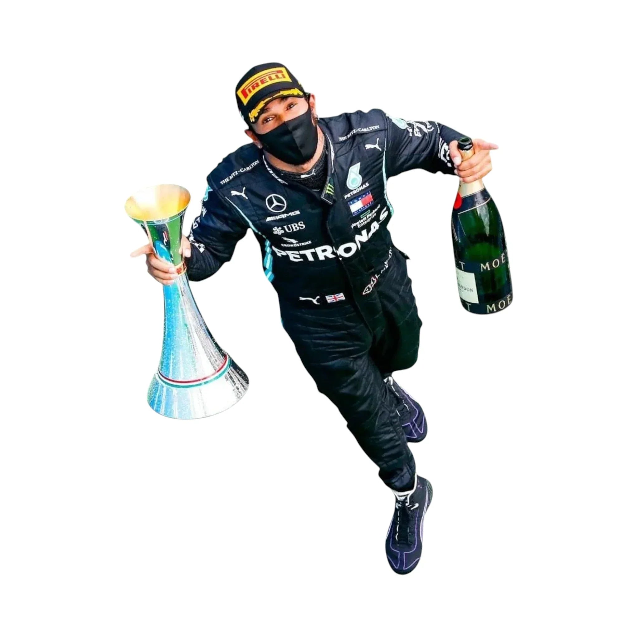 Lewis Hamilton 2021 F1 Mercedes-Benz AMG Race Suit
