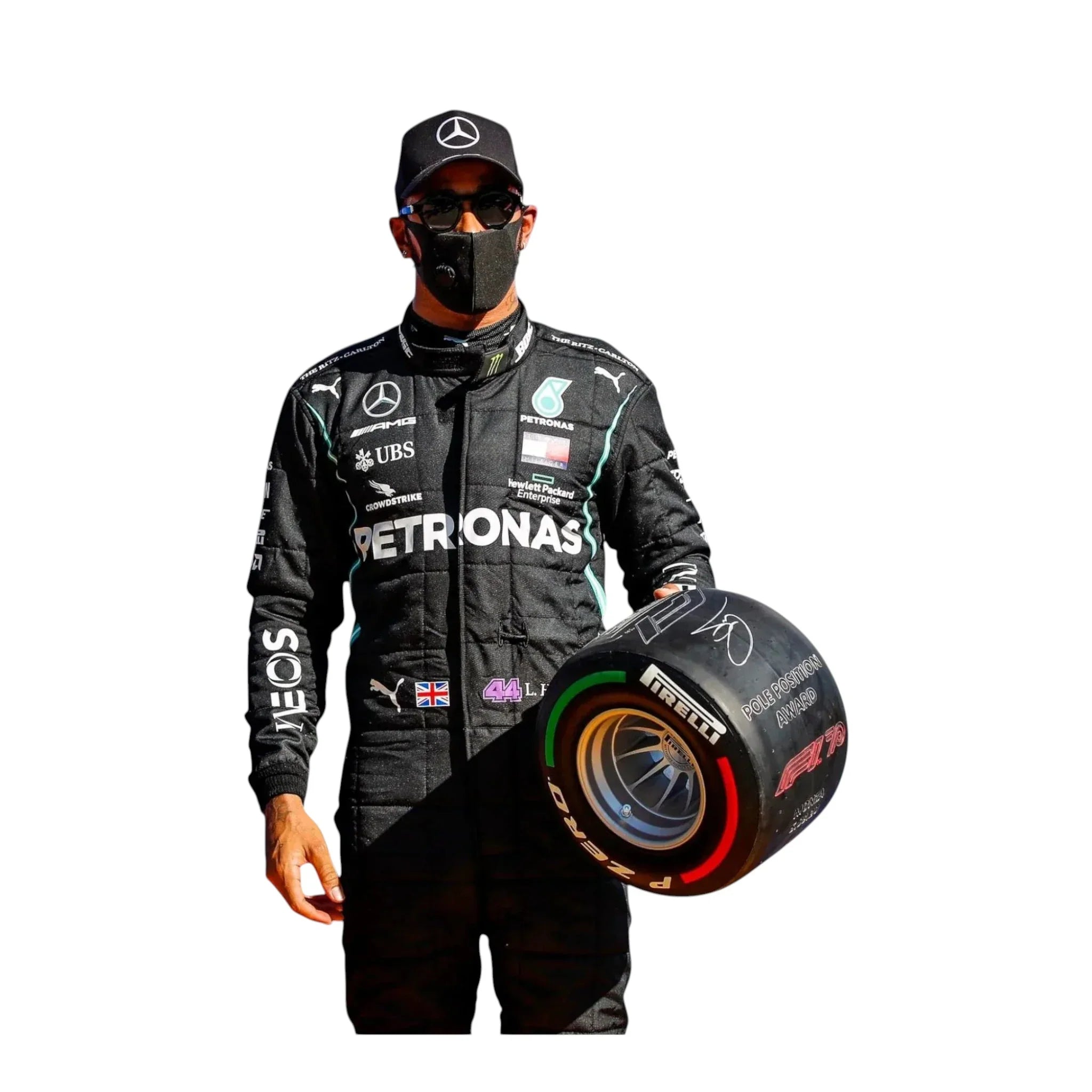 Lewis Hamilton 2021 F1 Mercedes-Benz AMG Race Suit