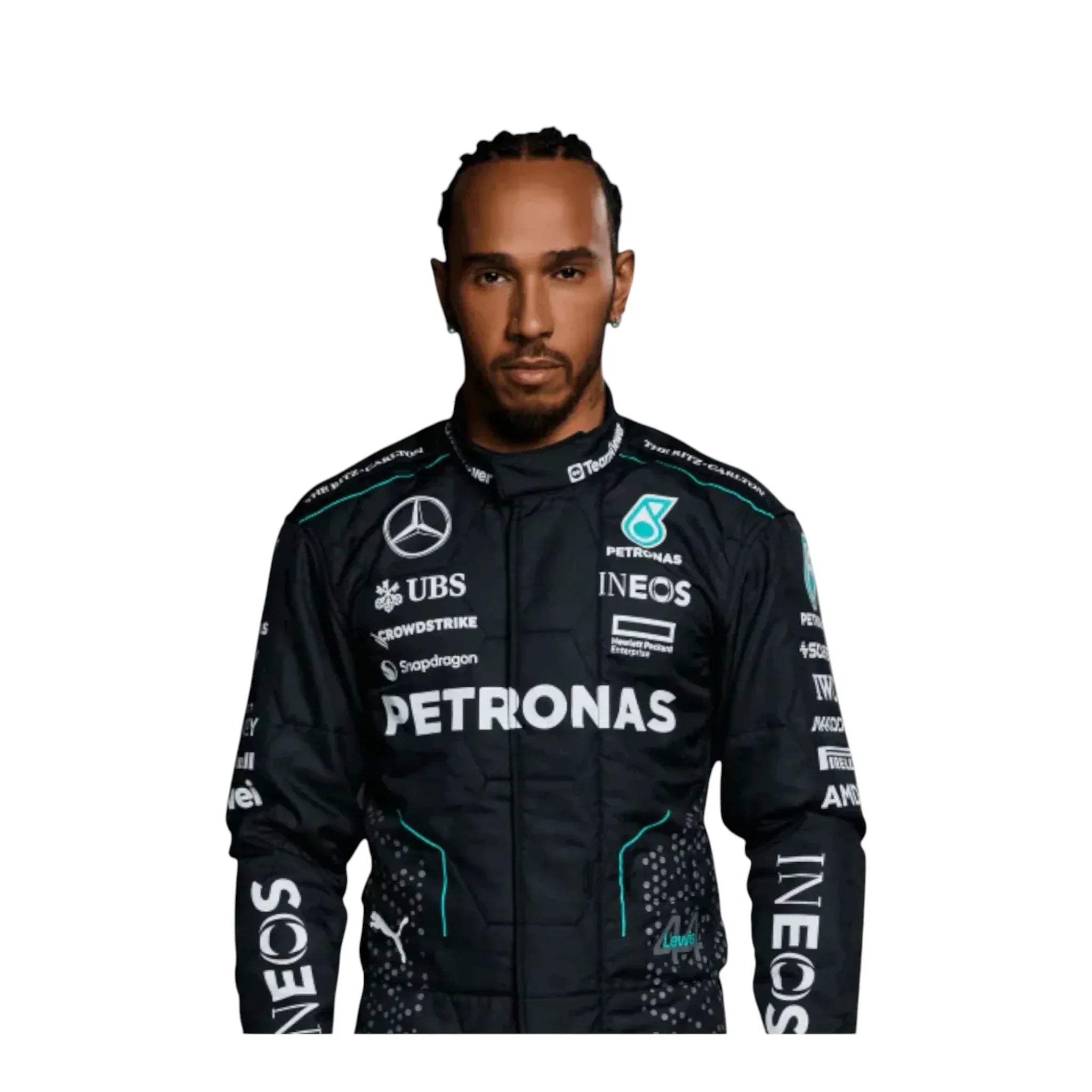 Lewis Hamilton 2024 Mercedes AMG F1 Team Race Suit