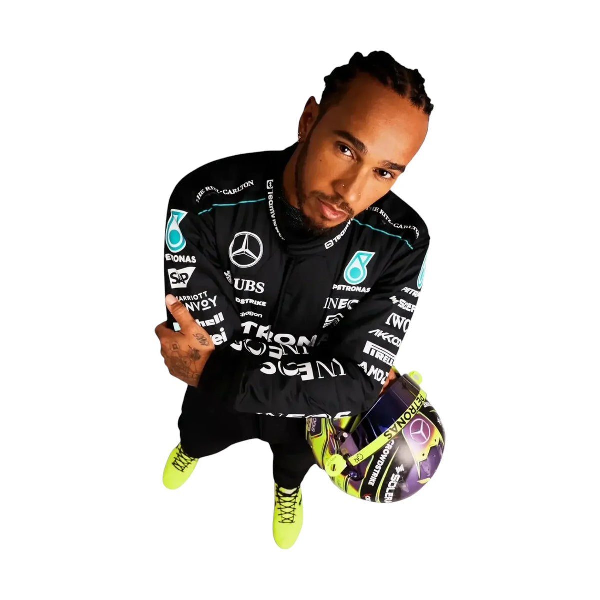 Lewis Hamilton 2024 Mercedes AMG F1 Team Race Suit