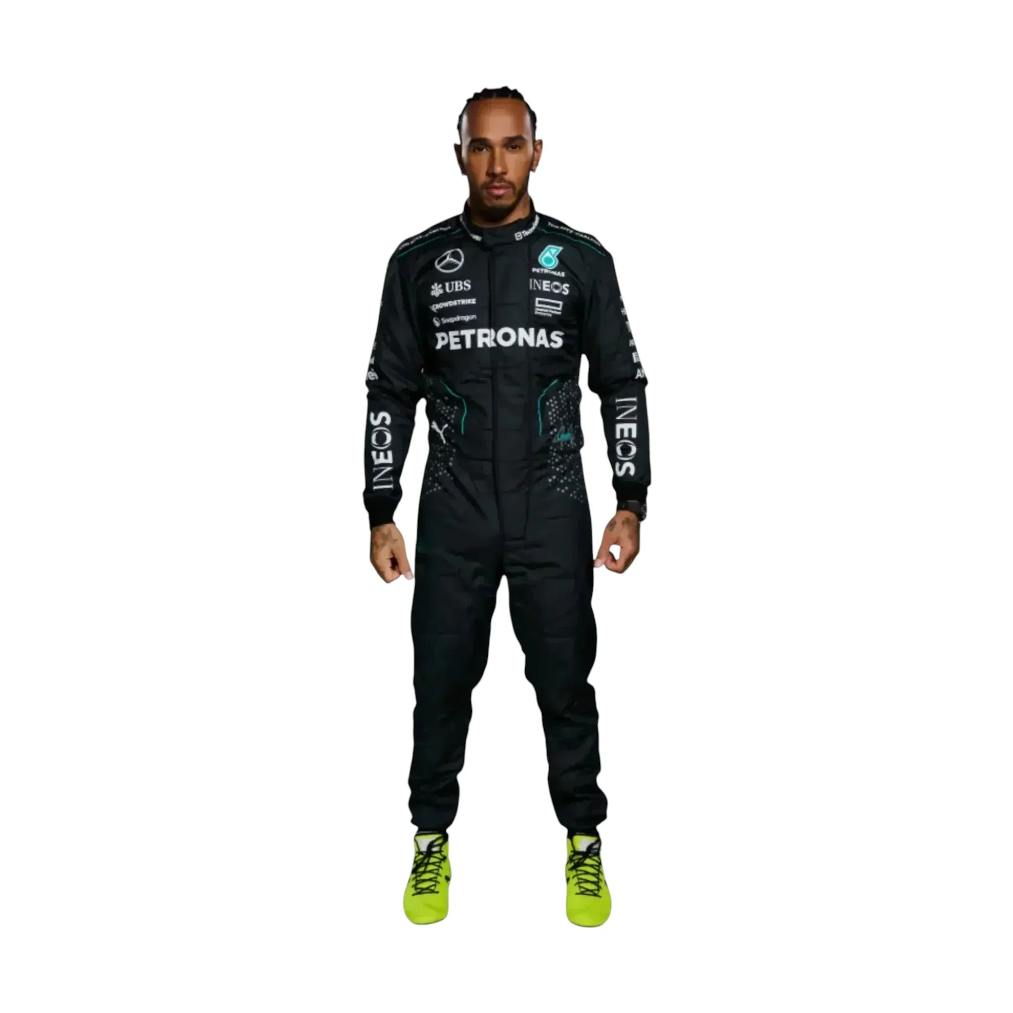 Lewis Hamilton 2024 Mercedes AMG F1 Team Race Suit