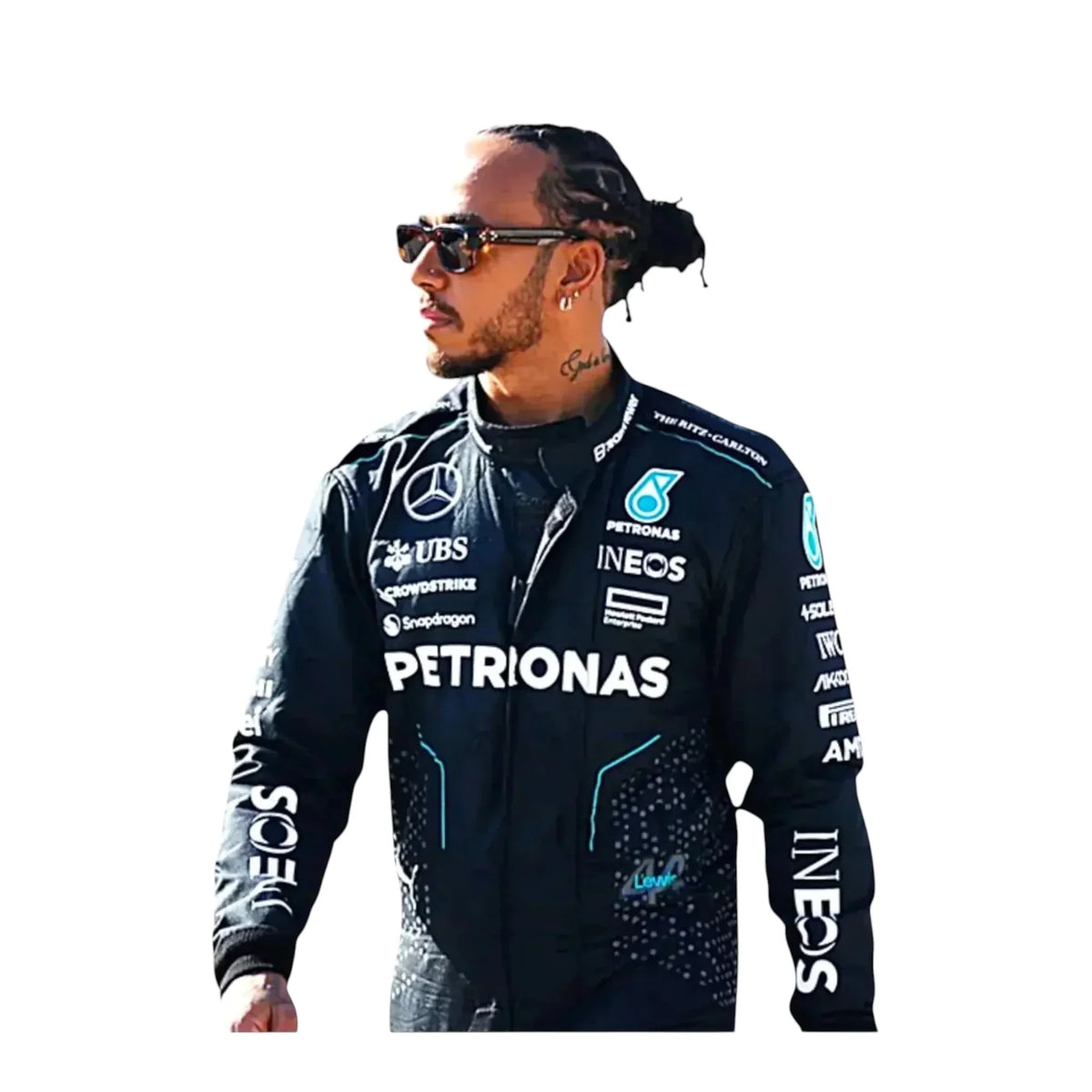 Lewis Hamilton 2024 Mercedes AMG F1 Team Race Suit