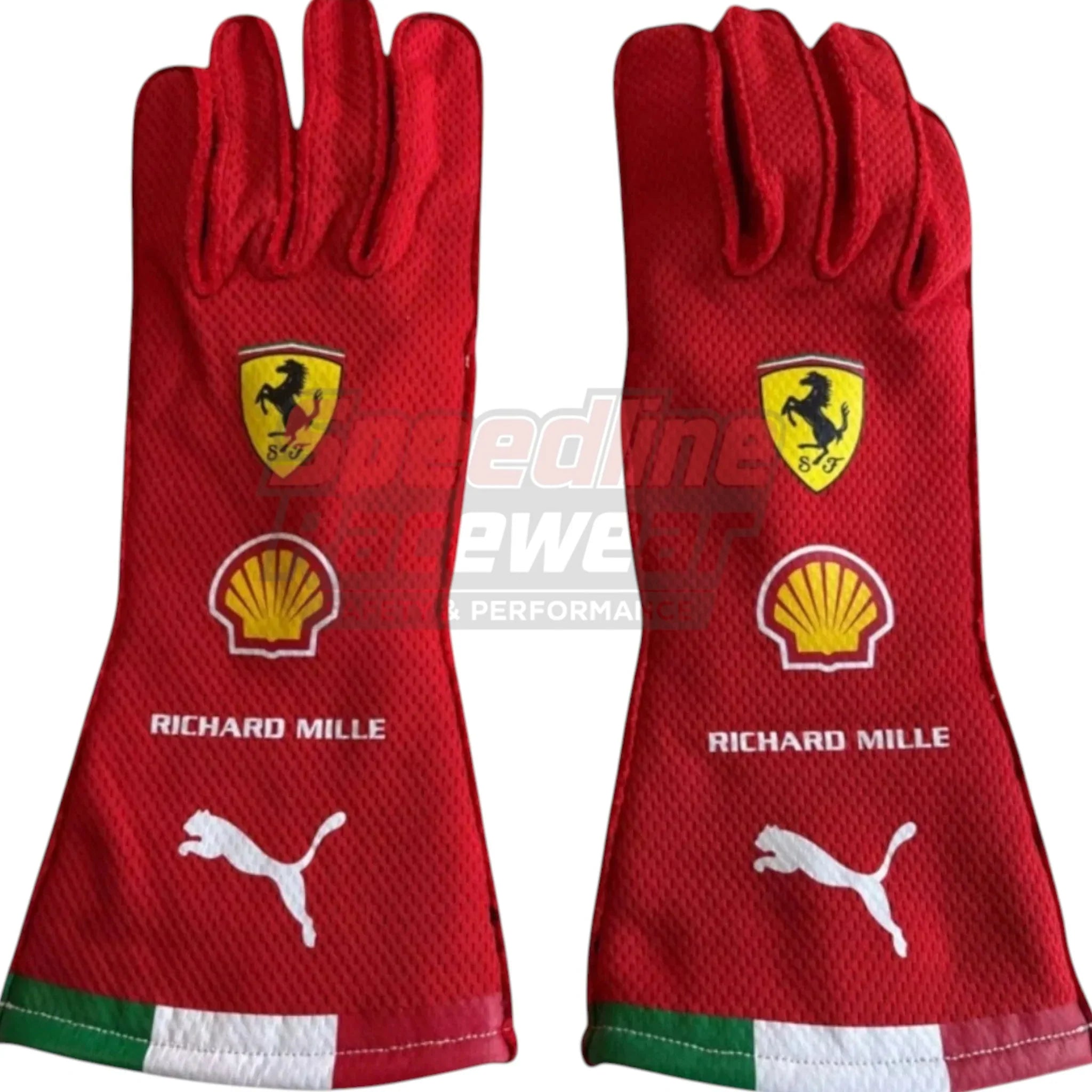 Lewis Hamilton Ferrari F1 Replica Gloves 2026