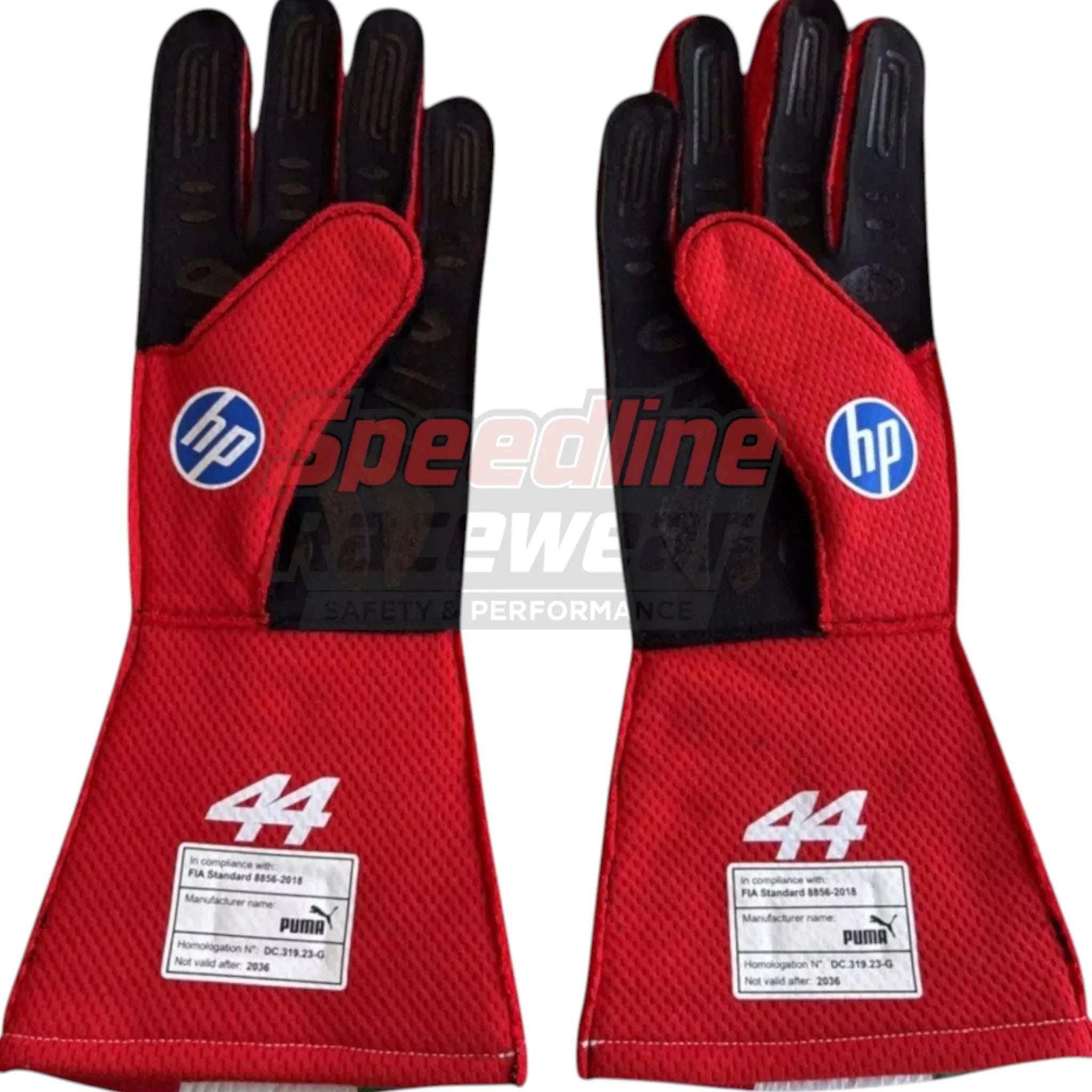 Lewis Hamilton Ferrari F1 Replica Gloves 2026