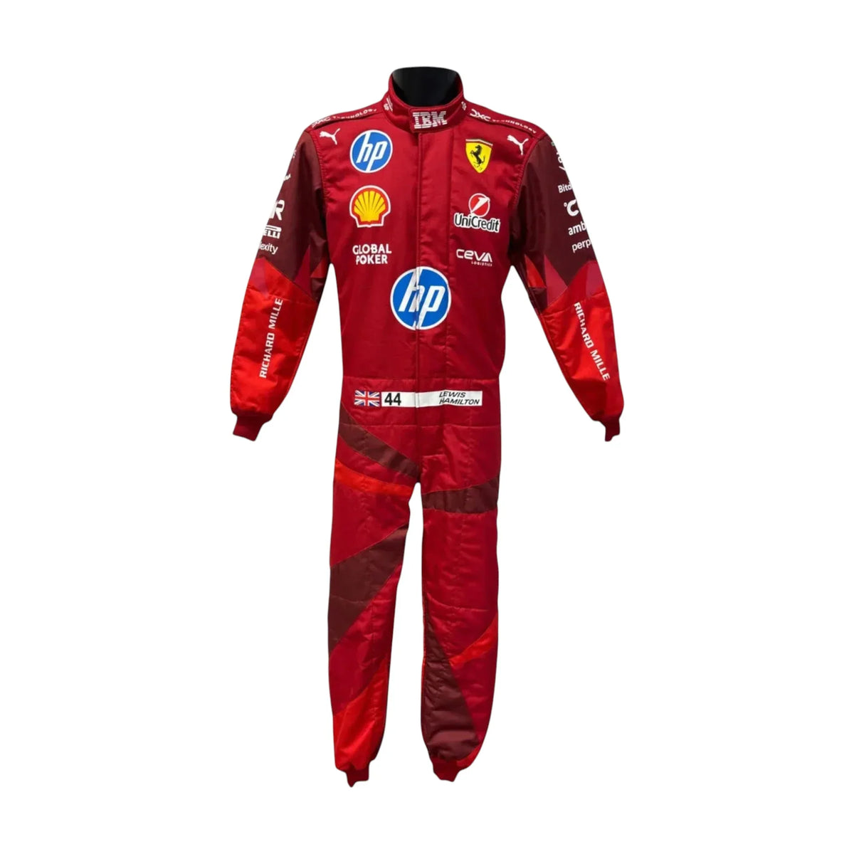 Lewis Hamilton Ferrari HP Las Vegas GP 2025 Race Suit | F1 Racing Suit