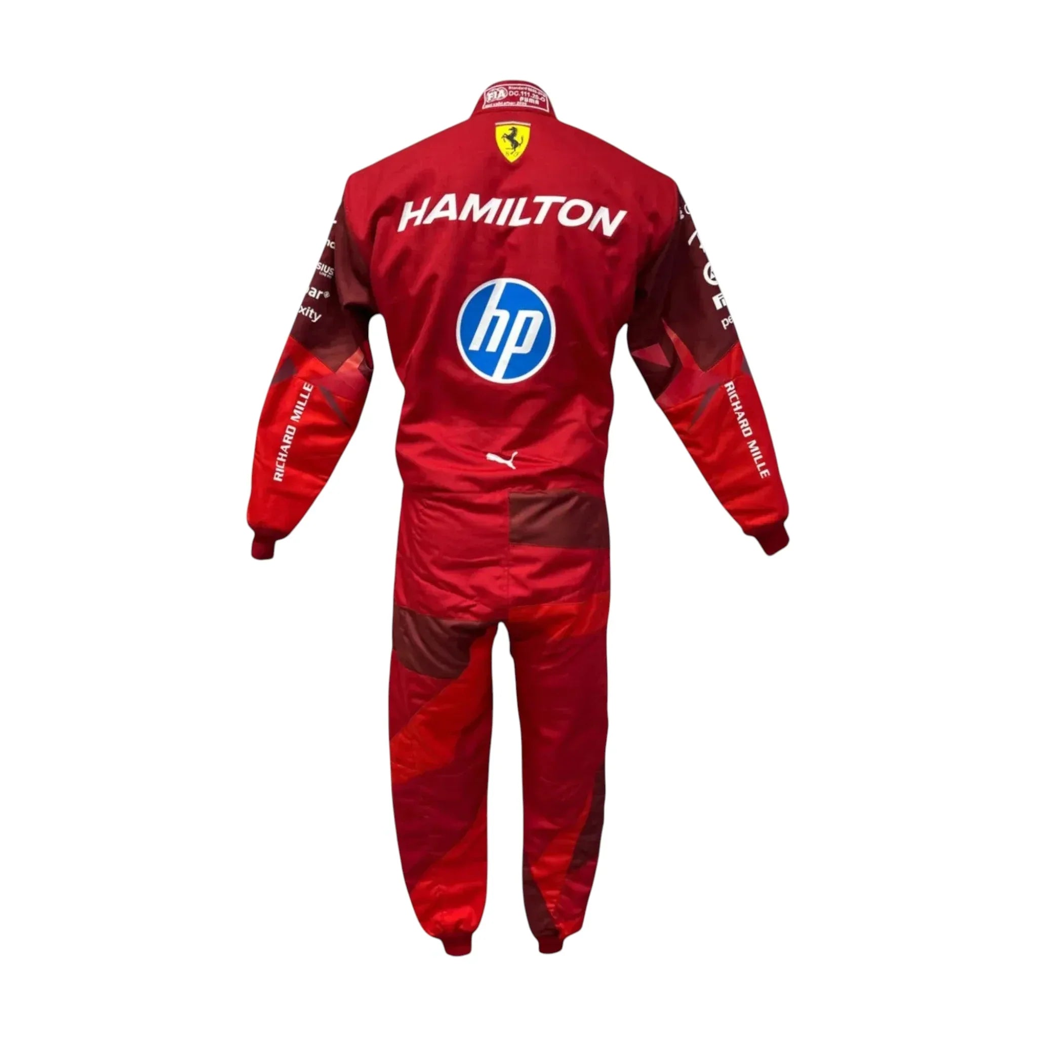 Lewis Hamilton Ferrari HP Las Vegas GP 2025 Race Suit | F1 Racing Suit