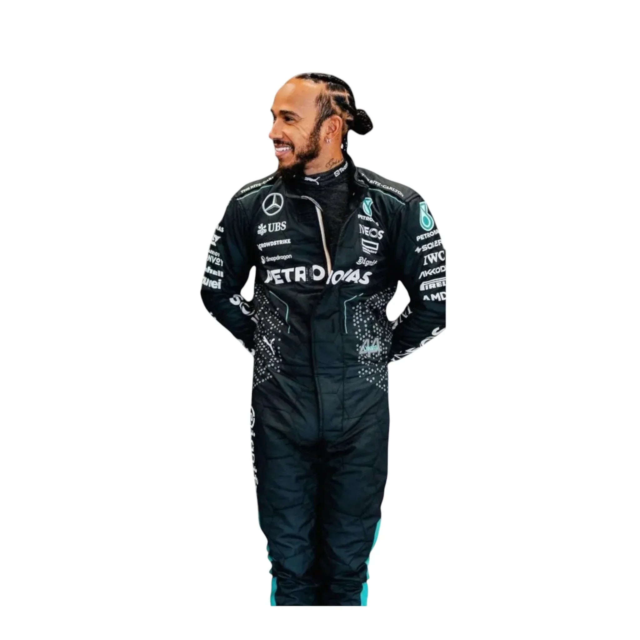 Lewis Hamilton Mercedes AMG F1 Team 2024 Racing Suit