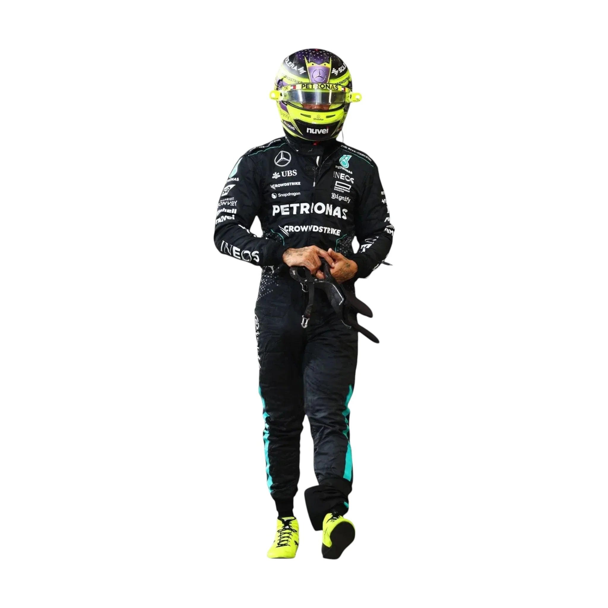 Lewis Hamilton Mercedes AMG F1 Team 2024 Racing Suit