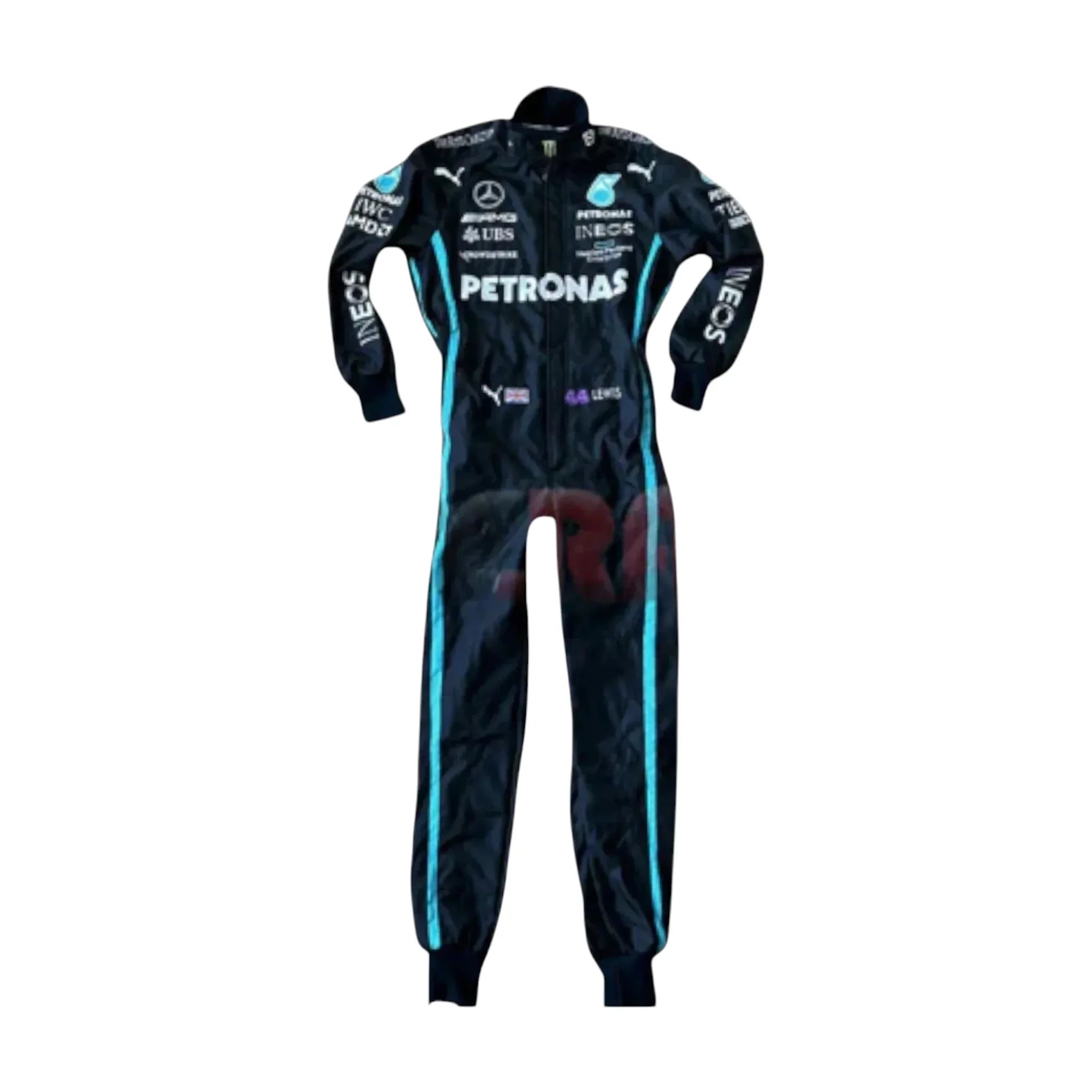 Lewis Hamilton Mercedes AMG Petronas F1 2022 Embroidery Race Suit