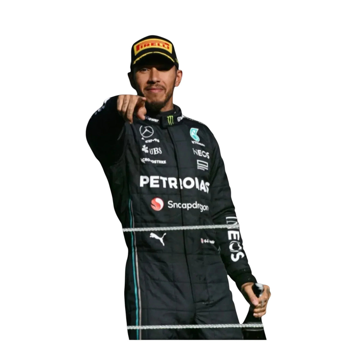 Lewis Hamilton Mercedes-AMG Petronas F1 Race Suit – Official Style