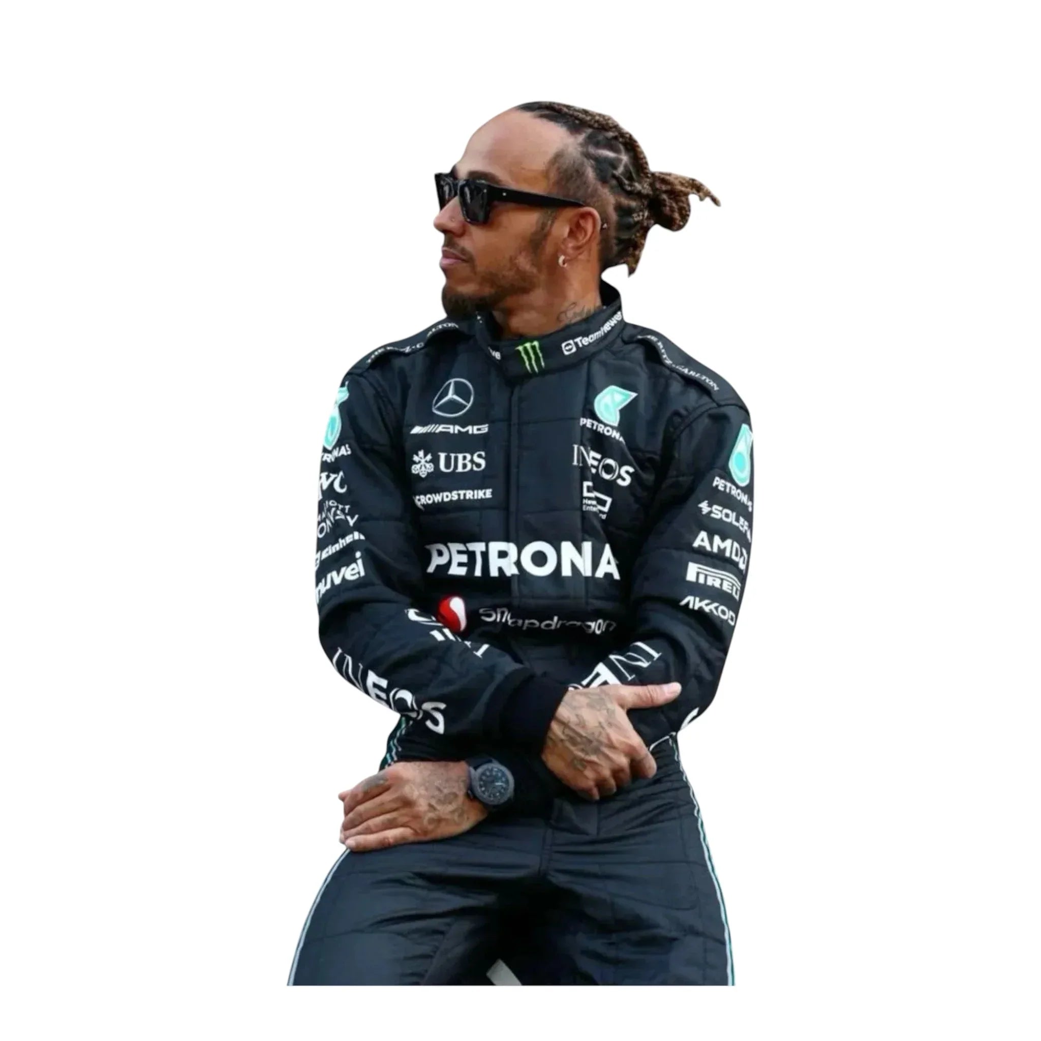 Lewis Hamilton Mercedes-AMG Petronas F1 Race Suit – Official Style