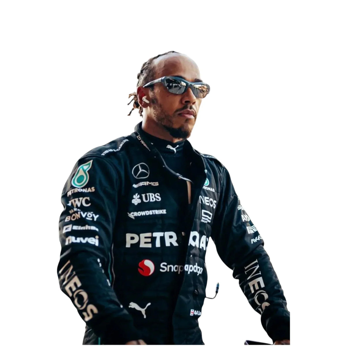 Lewis Hamilton Mercedes-AMG Petronas F1 Race Suit – Official Style