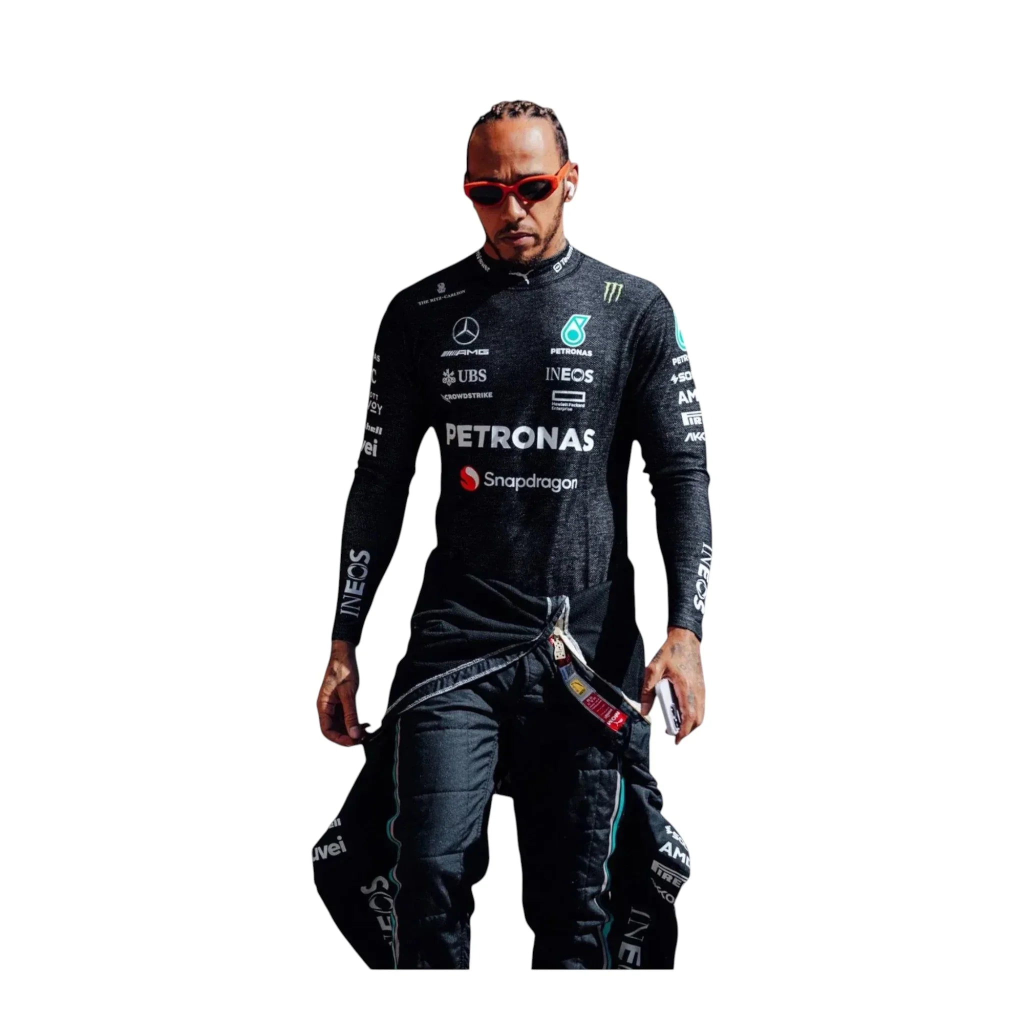 Lewis Hamilton Mercedes-AMG Petronas F1 Race Suit – Official Style
