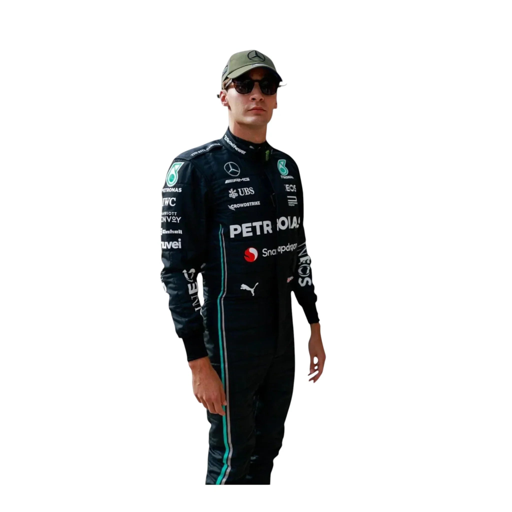Lewis Hamilton Mercedes-AMG Petronas F1 Race Suit – Official Style