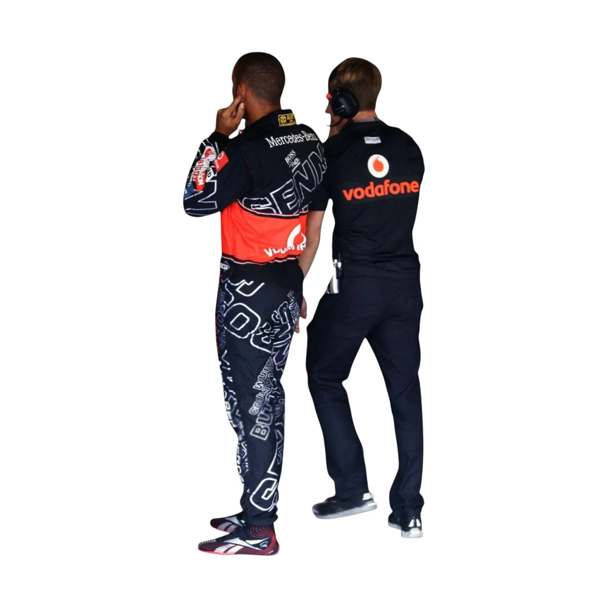 Lewis Hamilton Vodafone McLaren Mercedes F1 Embroidered Racing Suit