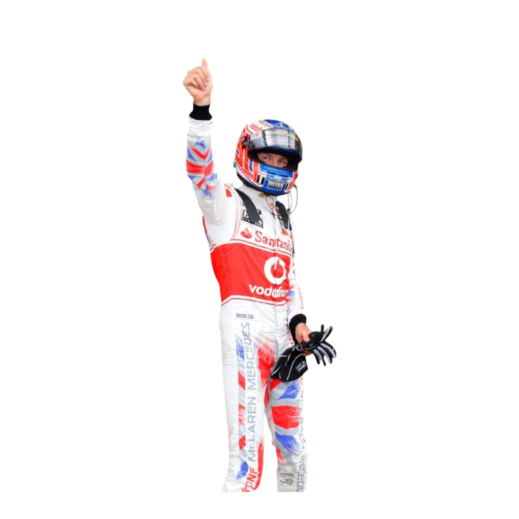 Lewis Hamilton Vodafone Mercedes-Benz F1 Embroidered Racing Suit