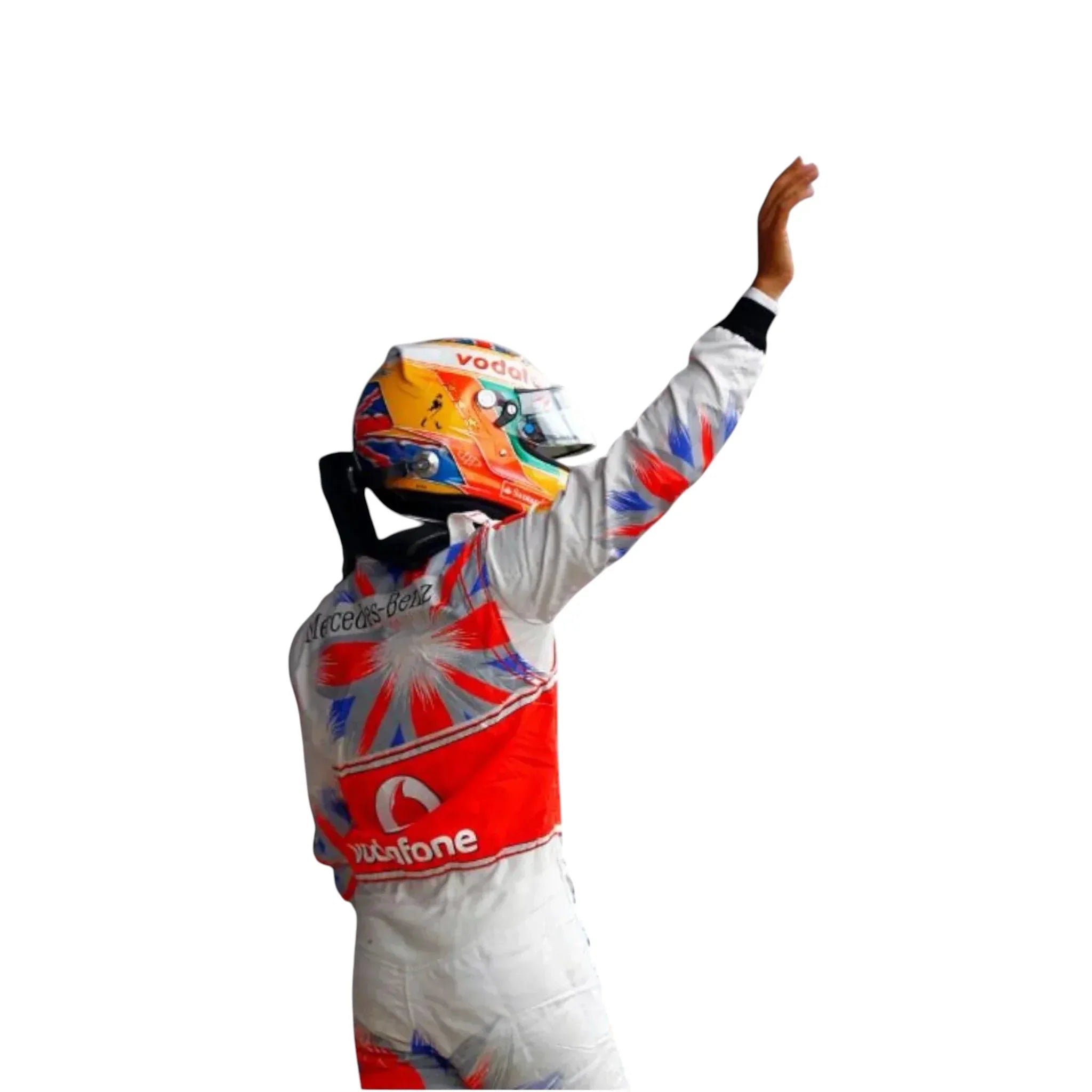 Lewis Hamilton Vodafone Mercedes-Benz F1 Embroidered Racing Suit