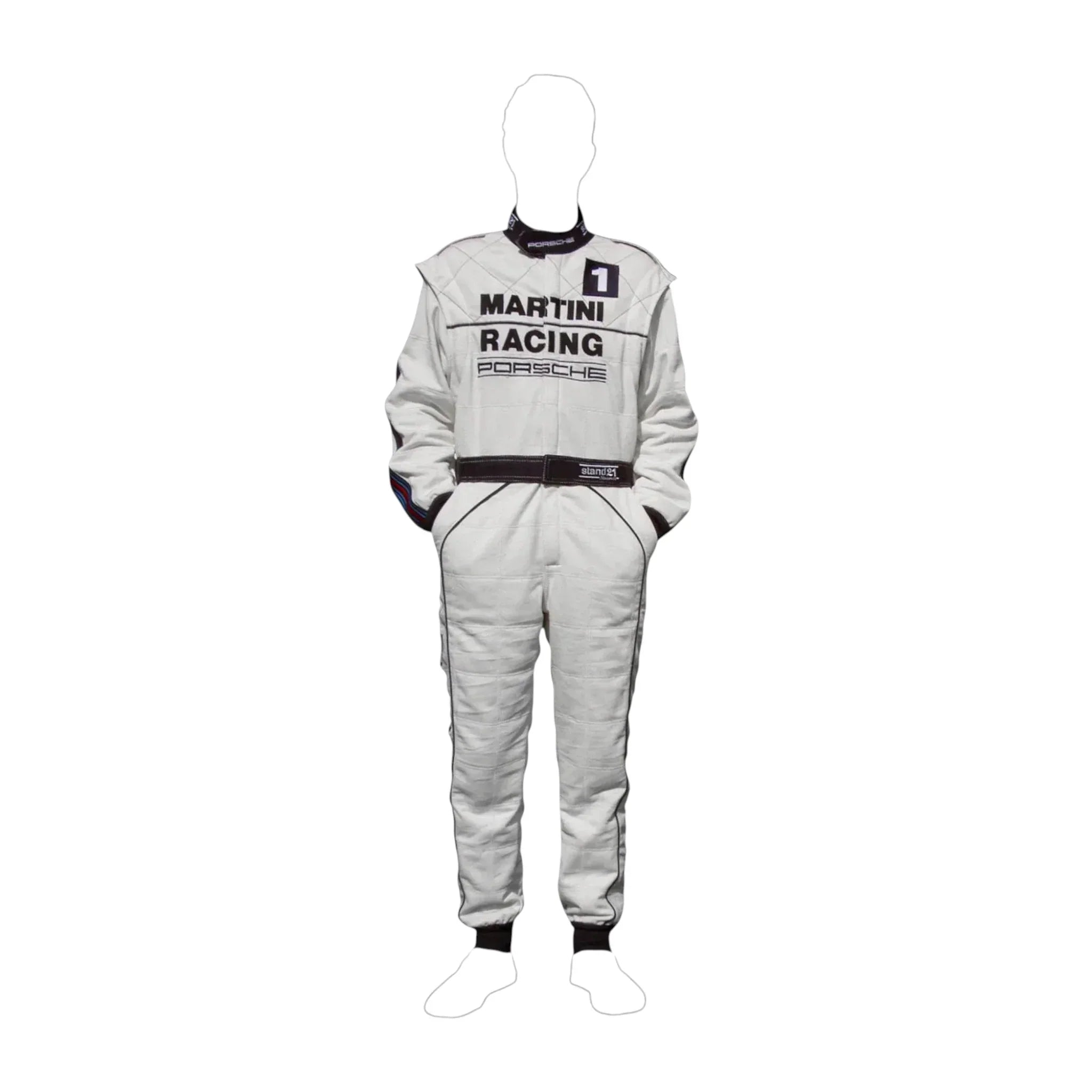 Martini Porsche Motorsport Overall Go Kart Racing Suit