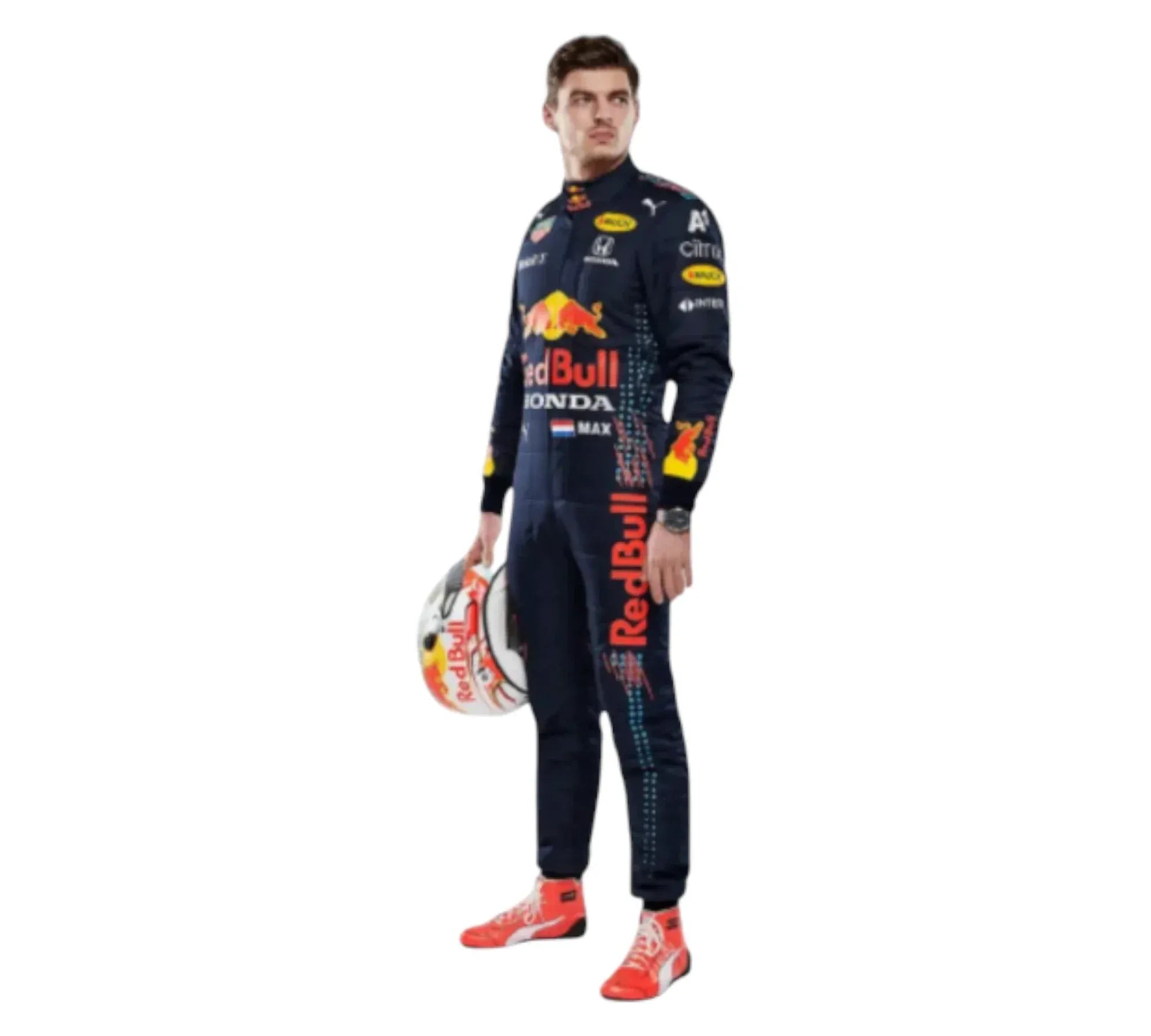 Max Verstappen 2021 Red Bull F1 Race Suit