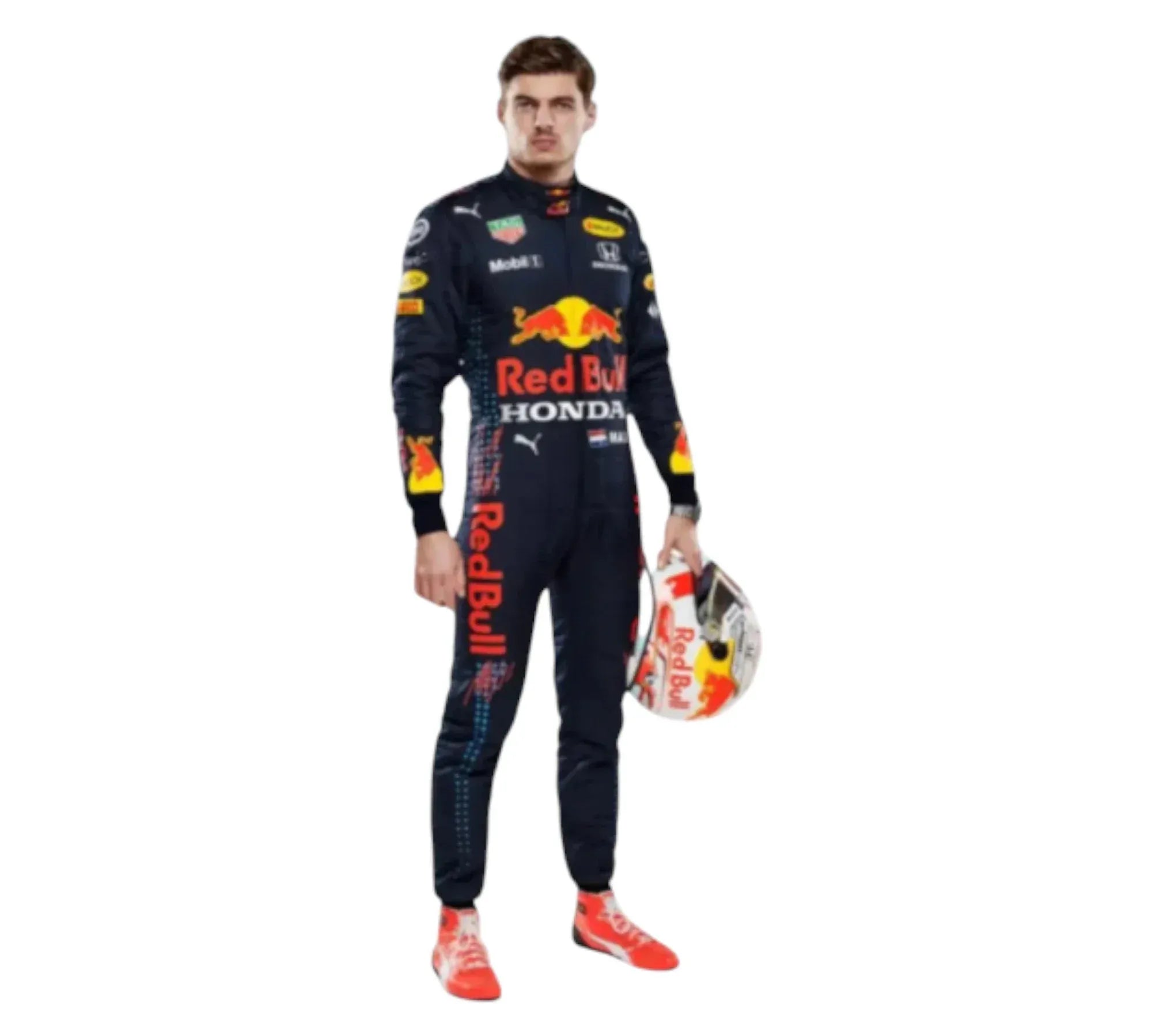 Max Verstappen 2021 Red Bull F1 Race Suit