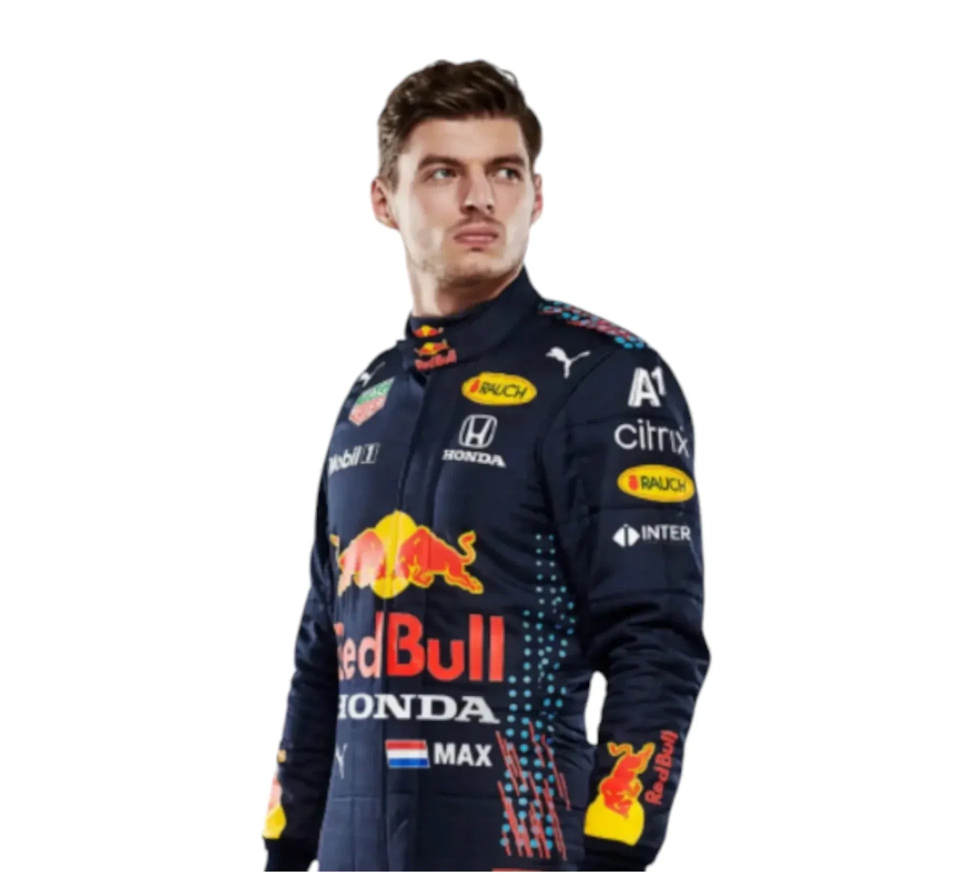 Max Verstappen 2021 Red Bull F1 Race Suit