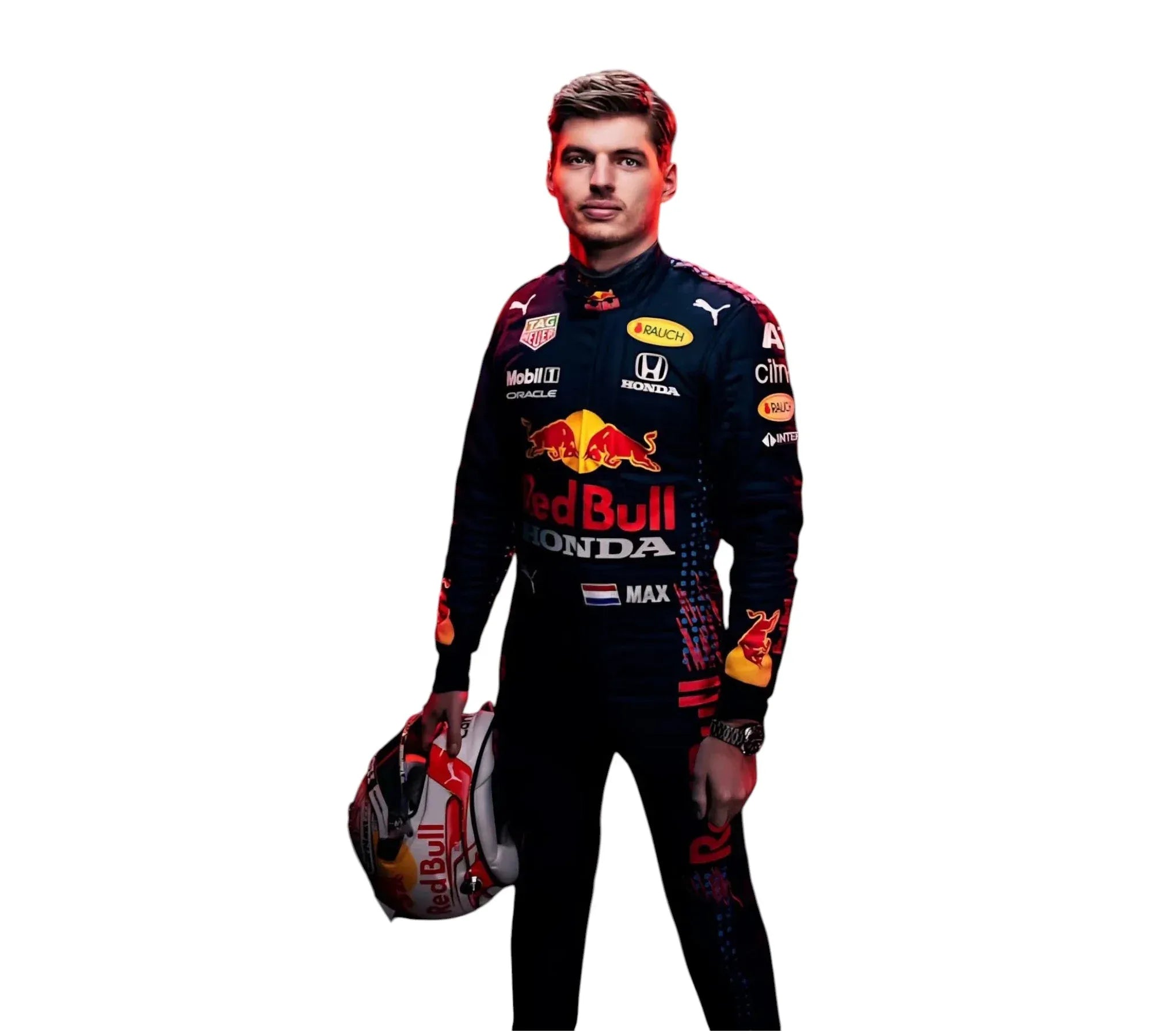 Max Verstappen 2021 Red Bull F1 Race Suit