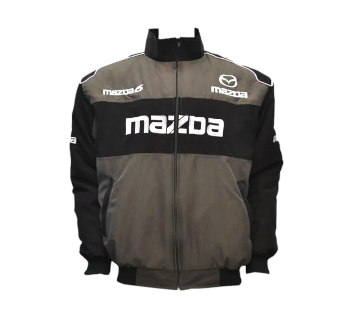 Mazda 6 Racing Vintage Jacket Black Dark Gray