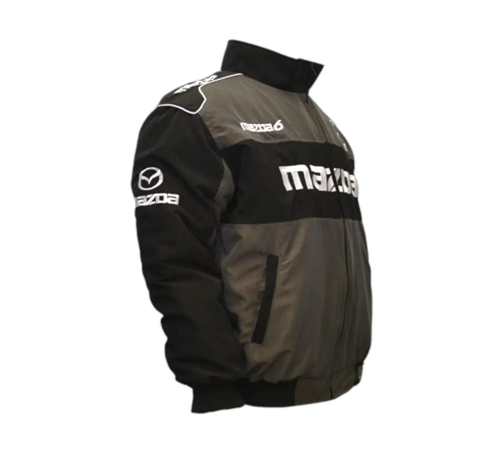 Mazda 6 Racing Vintage Jacket Black Dark Gray
