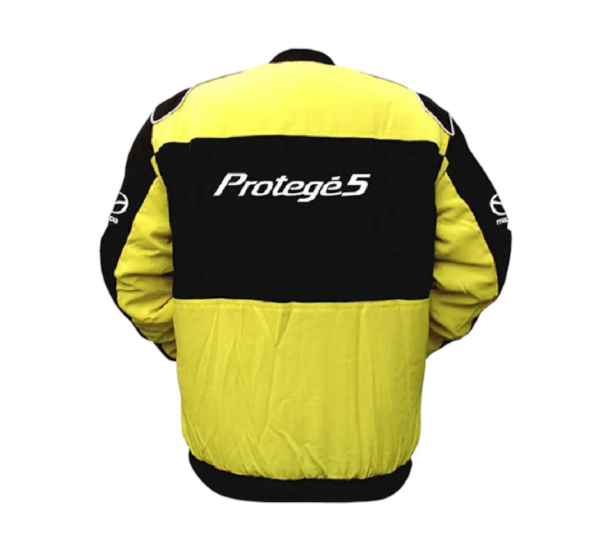 Mazda Protege5 Yellow Black Vintage Racing Performance Jacket
