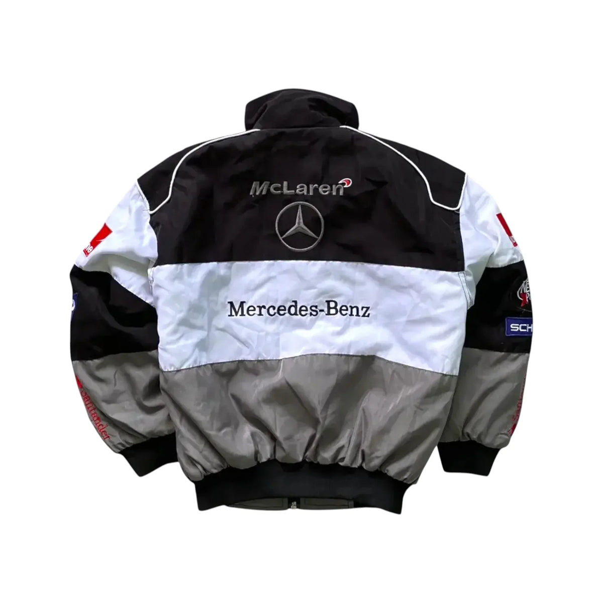 McLaren Mercedes Santander F1 Vintage Racing Jacket