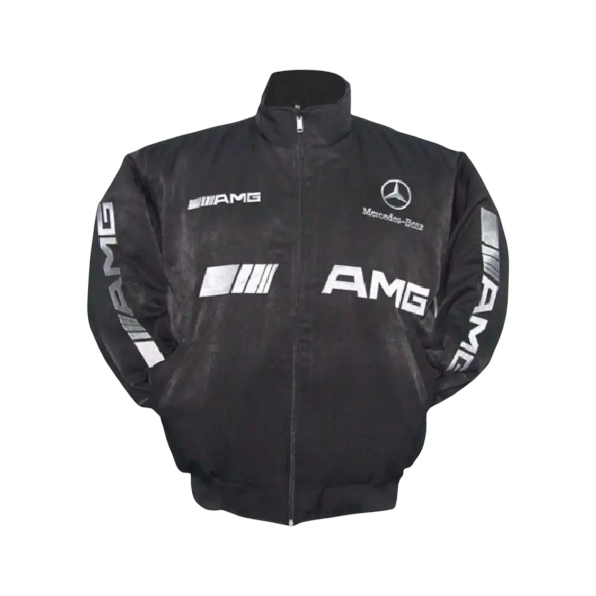 Mercedes F1 Vintage Racing Jacket – Classic Formula 1 Heritage