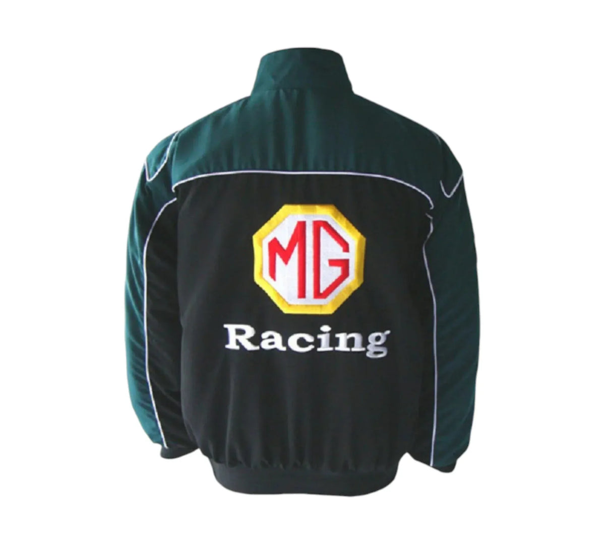 MG Vintage Racing Jacket Black Green Premium