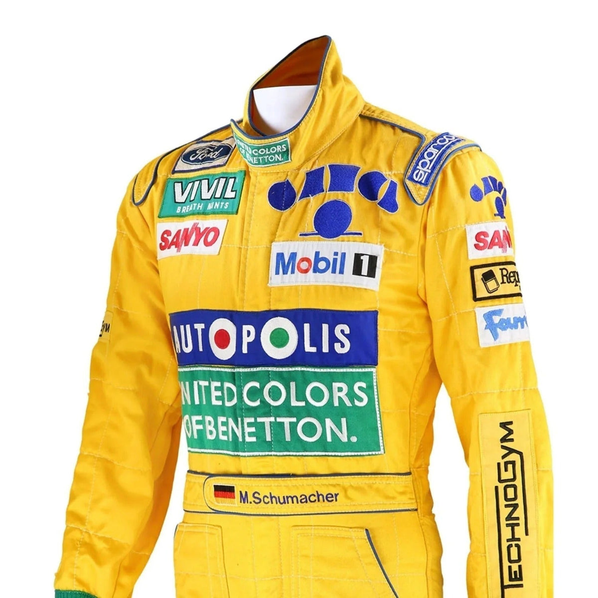 Michael Schumacher 1992 F1 Racing Suit – Premium Replica