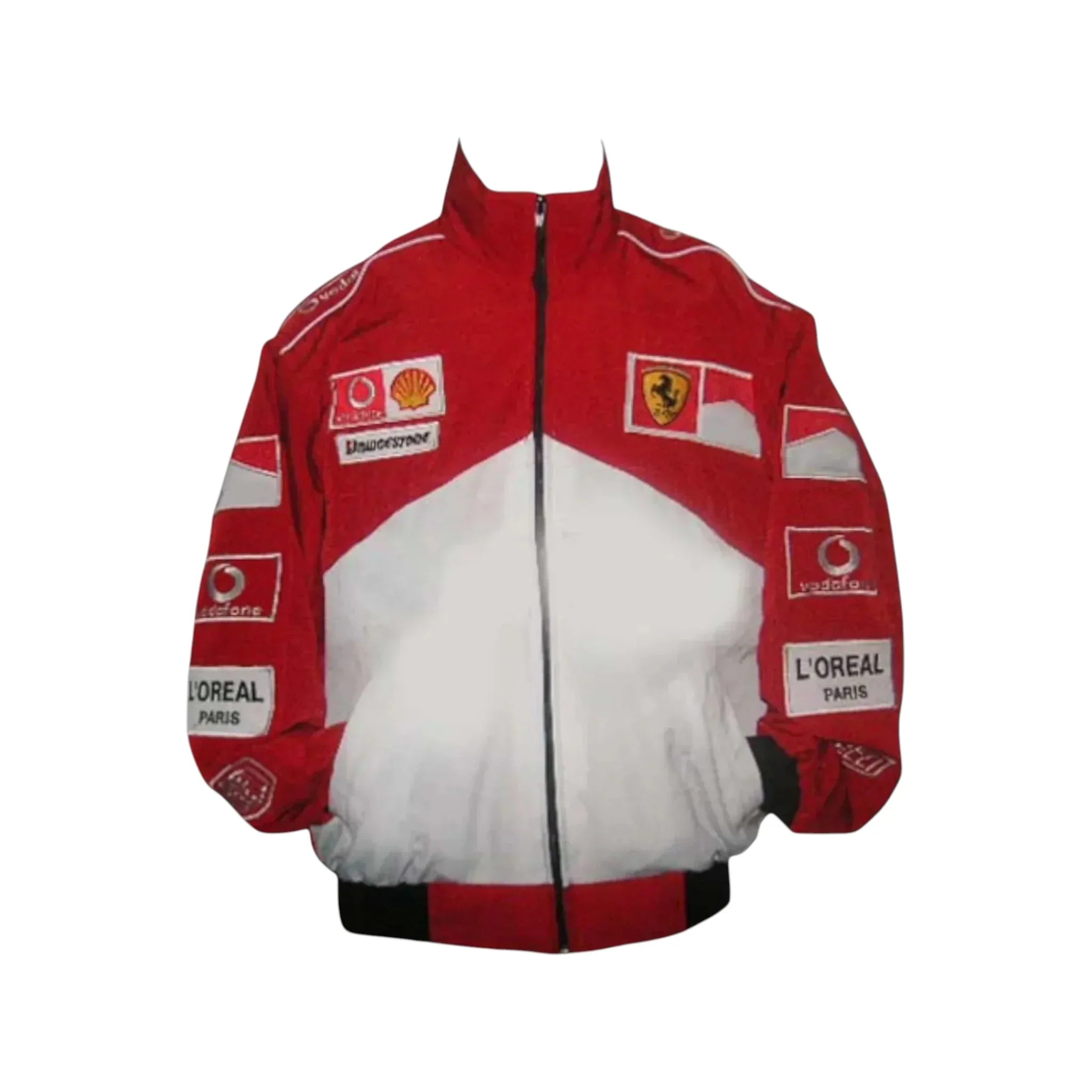 Michael Schumacher Ferrari F1 Vintage Racing Jacket
