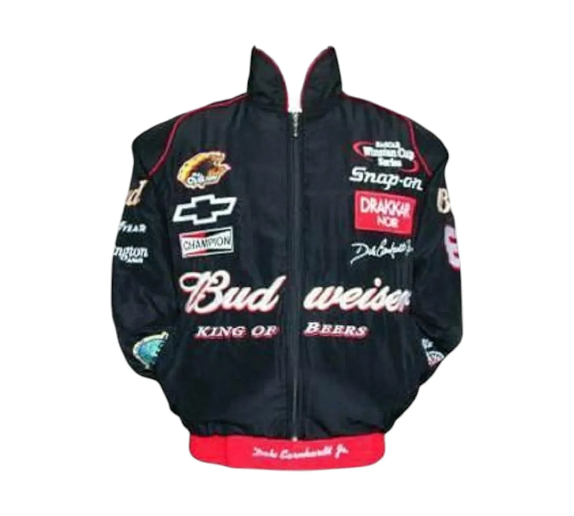 Nascar Dale Earnhardt Jr Jacket Black Red