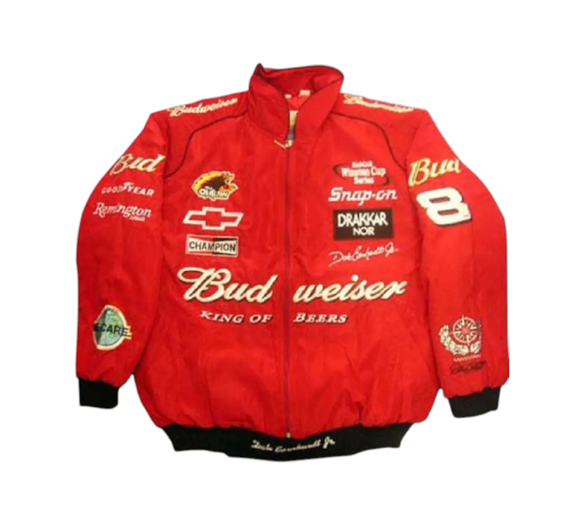 Nascar Dale Earnhardt Jr Vintage Jacket Red