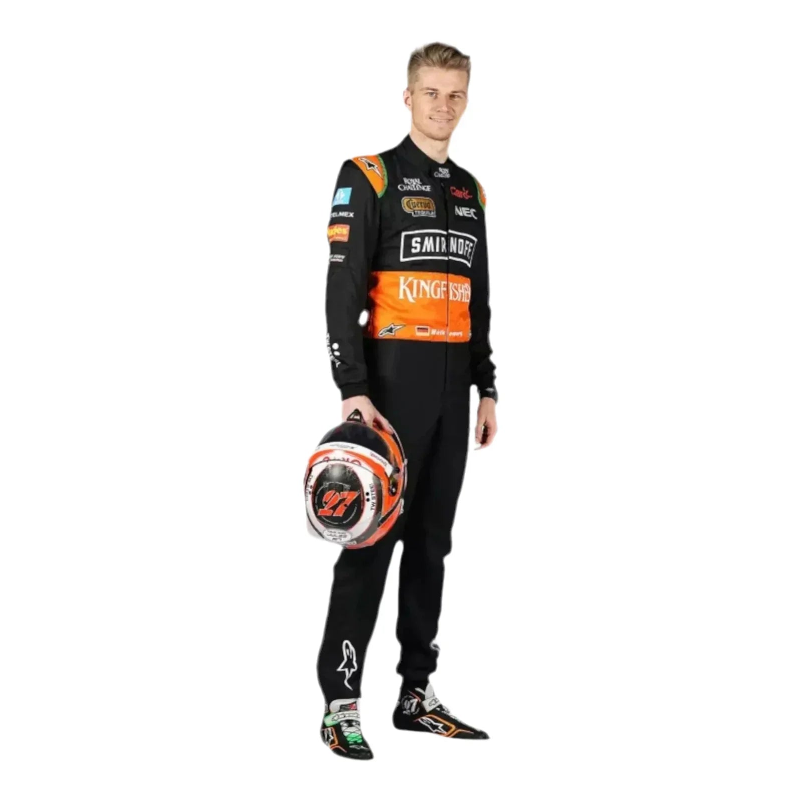 Nico Hülkenberg 2015 Force India F1 Race Suit Replica Pro