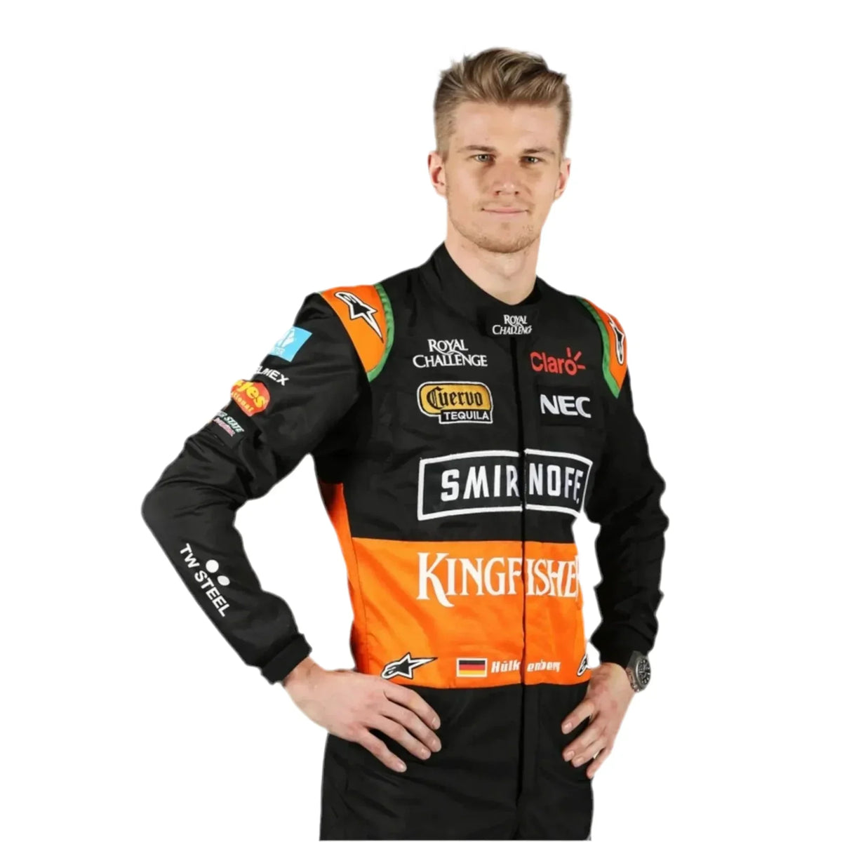 Nico Hülkenberg 2015 Force India F1 Race Suit Replica Pro