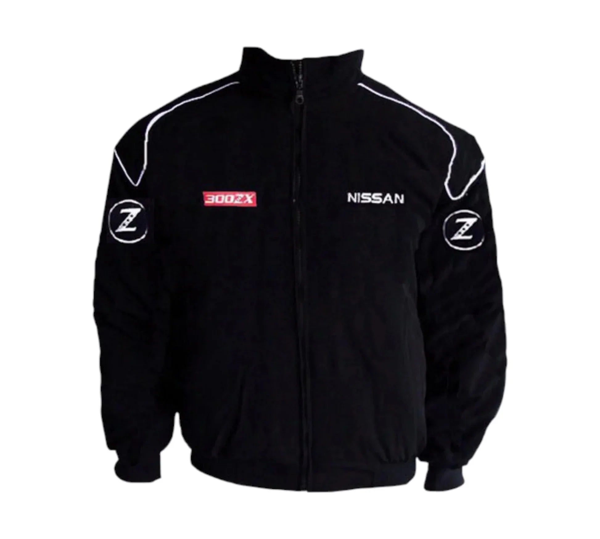 Nissan 300ZX Racing Vintage Jacket Black JDM Motorsport Style