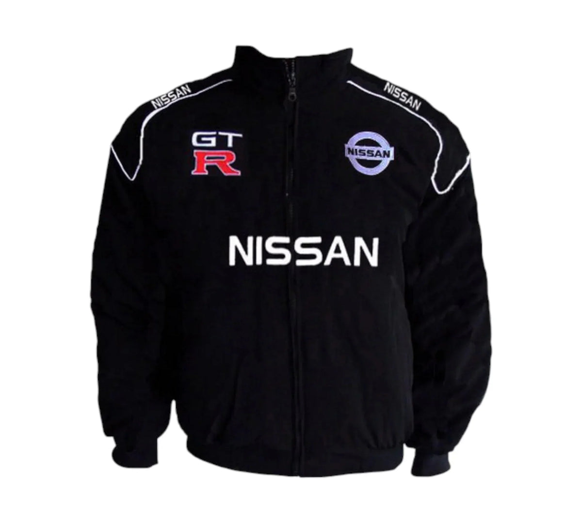 Nissan GTR Vintage Racing Jacket Black – Motorsport Style
